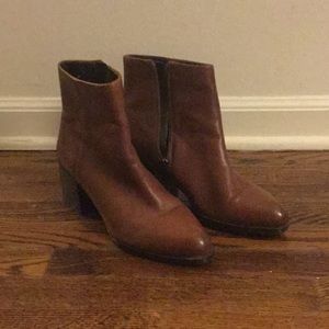 SAM EDELMAN LEATHER BOOTIES